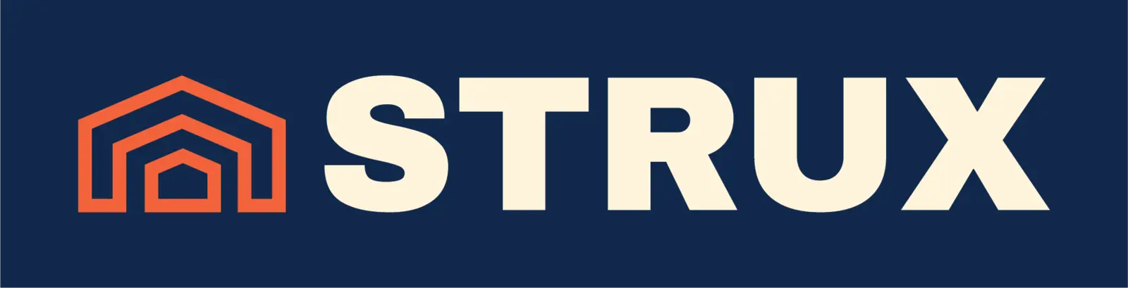 StruxGarage horizontal wordmark logo